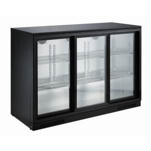 Barra Trasera Refrigerada con 3 Puertas Corredizas - 298 L - CombiSteel
