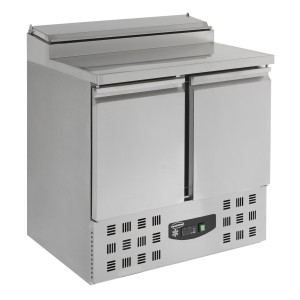 Saladette Refrigerada - 2 Puertas - 5 Cubetas GN 1/6 - CombiSteel