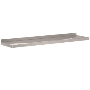 Estante de Pared en Acero Inoxidable - L 1800 x P 400 mm - CombiSteel