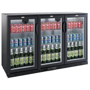 Barra Trasera Refrigerada con 3 Puertas Corredizas - 330 L - CombiSteel