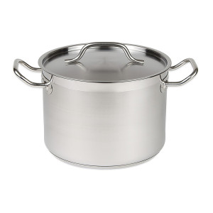 Olla de acero inoxidable con tapa - ø 20 cm - 4 L - CombiSteel