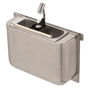 Fregadero Cuchara de Hielo CombiSteel - Conexión al Agua y Tubo de Desagüe