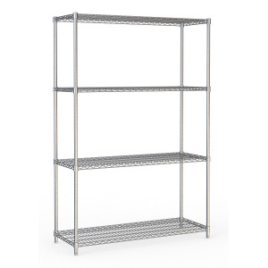 Estantería 4 Niveles Desmontable - L 1200 x P 450 mm - CombiSteel