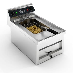 Freidora Eléctrica de Sobremesa - 12 L - 6000 W - CombiSteel