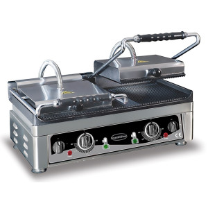 Grill Panini Doble - Placas Ranuradas - CombiSteel