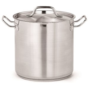 Marmita de acero inoxidable con tapa - Ø 20 - 6,3 L - CombiSteel