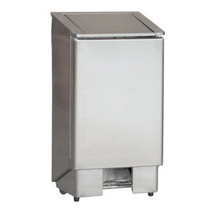 Cubo de Pedal de Acero Inoxidable - 60 L