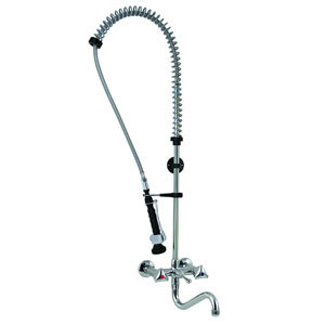 Ducha de Vajilla Bi-Agujero de Montaje en Pared