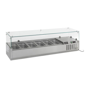 Refrigerated Saladette to Place - 6 GN 1/3