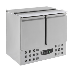 Refrigerated Saladette with 2 Doors - 230 L - 2 GN 1/1 and 3 GN 1/6