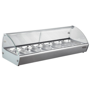 Vitrine Caliente para Colocar - 6 GN 1/3 - CombiSteel