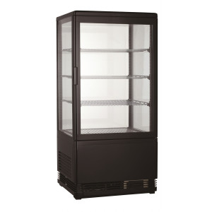 Vitrine Refrigerada Negra - 68 L - CombiSteel