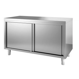 Mueble Inox Bajo de 2 Puertas - L 1200 x P 700 mm - CombiSteel