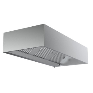 Campana cúbica con LED - Profundidad 950 - 1600 mm - CombiSteel