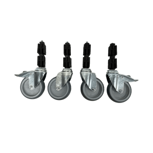 Ruedas para Mesa - Lote de 4 - CombiSteel