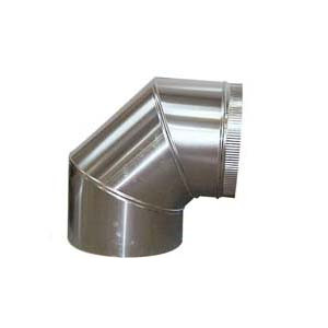 Curva en Redondo 90° Ø 350 para Campana - CombiSteel