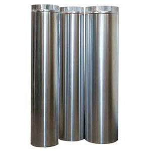 Tubo de Evacuación Redondo para Campana - Ø 400 - CombiSteel