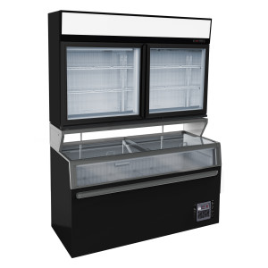 Vitrine Murale y Aparador de Supermercado - 948 L - CombiSteel