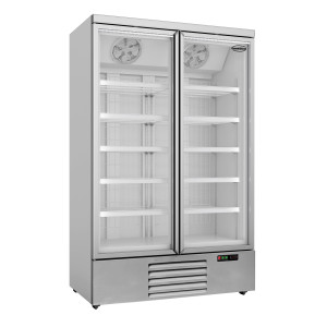 Vitrina Refrigerada Negativa Inox de 2 Puertas - 1000 L - CombiSteel