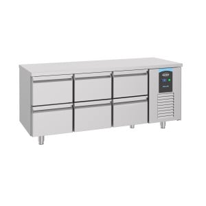 Mesa Refrigerada Positiva 6 GN 1/1 - 474 L - CombiSteel