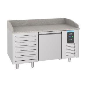 Mueble para Pizza con 1 Puerta y 5 Cajones - 380 L - CombiSteel