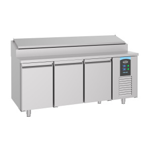 Saladette Refrigerada de 3 Puertas - 10 GN 1/3 - CombiSteel
