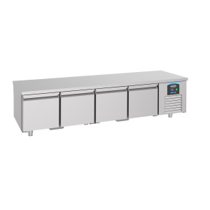 Table Réfrigérée Positive GN 1/1 à 4 Portes - 360 L - CombiSteel