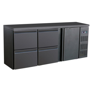 Refrigerador Trasero con 1 Puerta y 4 Cajones - 537 L - CombiSteel