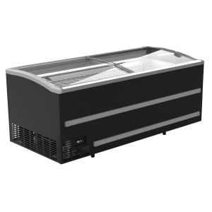 Congelador Arcón Negro para Supermercado - 988 L - CombiSteel