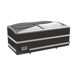 Congelador Arcón Negro para Supermercado - 864 L - CombiSteel