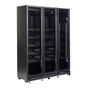 Vitrine Réfrigérée Positive à 3 Portes Vitrées - 1200 L - CombiSteel
