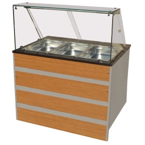 Buffet Caliente - 3 GN 1/1 - CombiSteel