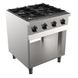 Fourneau Professionnel 700 - 4 Quemadores - CombiSteel