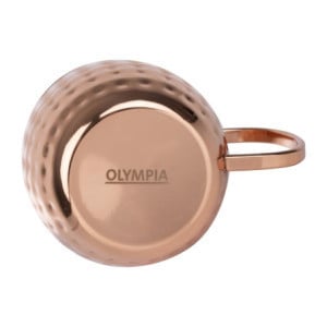 Hammered Copper Stainless Steel Mug - 440 ml - Olympia