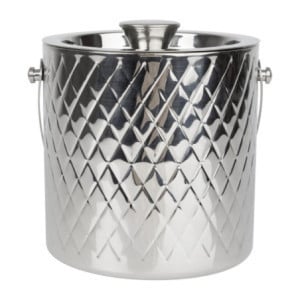 Stainless Steel Double Wall Ice Bucket - 2 L - Olympia