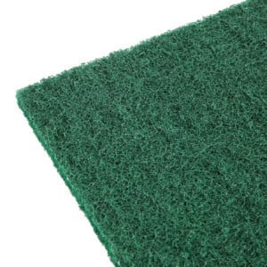 Green Scouring Pad - 110 x 151 mm - Pack of 10 - Jantex