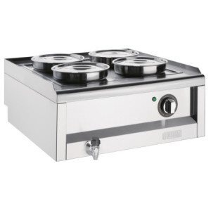 Bain-Marie 4 Ollas Serie 600 - Buffalo