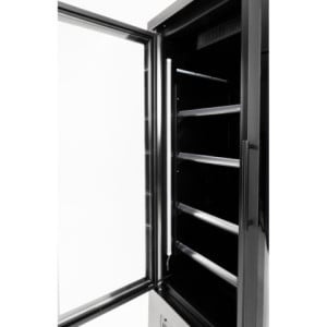 Vitrina Refrigerada de 2 Puertas - 744 L - Positiva Negra - Polar