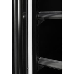 Vitrina Refrigerada de 2 Puertas - 744 L - Positiva Negra - Polar