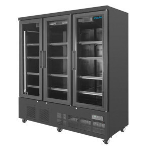 Vitrina Refrigerada de 3 Puertas - 1156 L - Positiva Negra - Polar