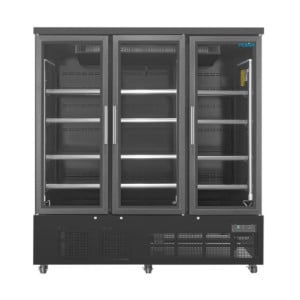 Vitrina Refrigerada de 3 Puertas - 1156 L - Negativa Negra - Polar