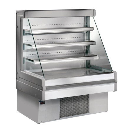 Vitrina Refrigerada Self-Service Gris - 1200 mm - Zoin