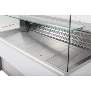 Mostrador de Servicio Refrigerado Gris Tíbet - 1500 mm - Zoin