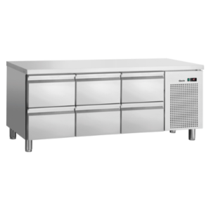 Mesa Refrigerada Positiva GN 1/1 - 6 Cajones - Bartscher