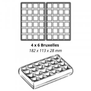 Gaufriera Profesional Giratoria 4x6 Bruselas de Krampouz
