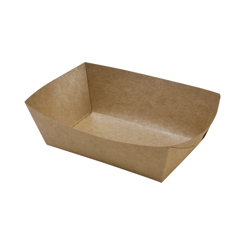 Barqueta para Papas Fritas en Kraft - 135 x 85 mm - Lote de 250 - FourniResto