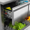 Mesa Refrigerada en Inox - 3 Puertas - GN 1/1 - TEFCOLD