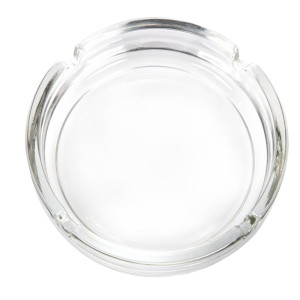 Small Stackable Glass Ashtray Ø107 Mm - Set of 24 - Olympia - Fourniresto