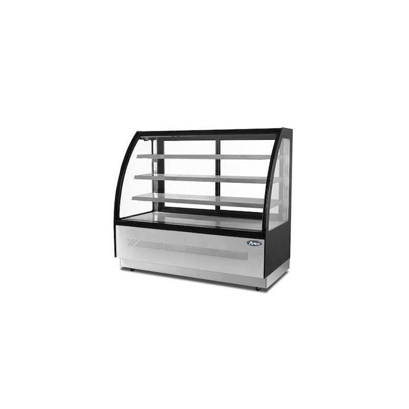 Refrigerated Display Counter Curved 520 L - L 1500 mm