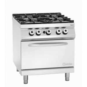 Horno de 4 quemadores serie 900 - Horno a Gas GN 2/1 de la marca Bartscher
